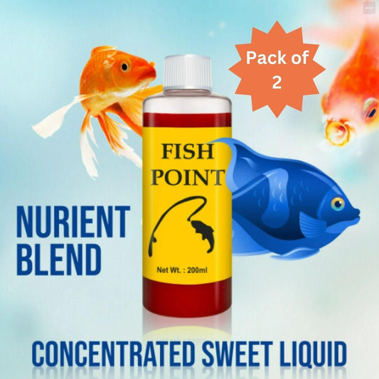 Buy The New FISH POINT ? NATURAL BAIT FOR FISH 200ML (Pack of 2) - BestCart