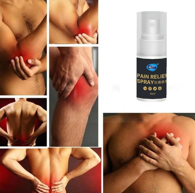 Buy The New Pain Relief Spray Muscle Knee Waist Pain Back Shoulder - BestCart