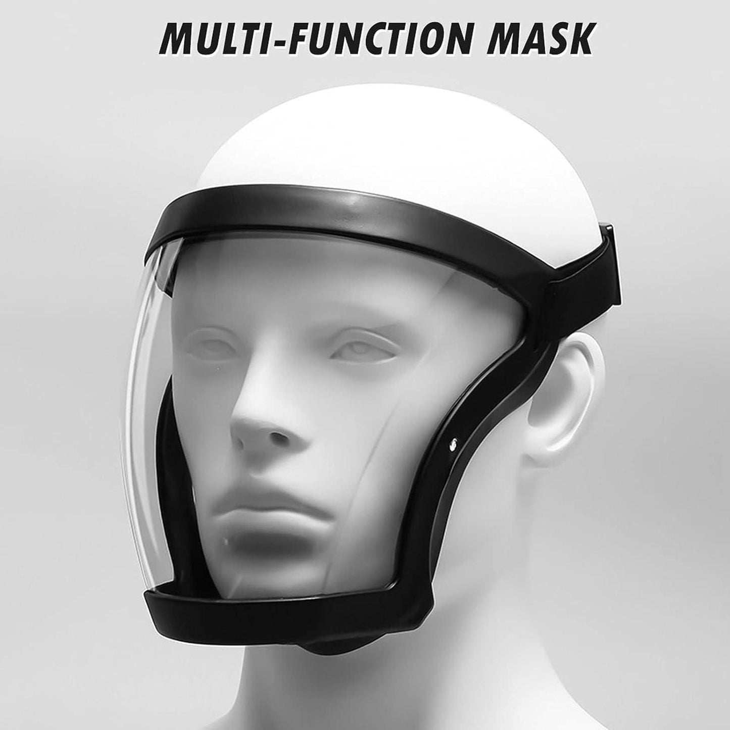 Buy The New Full Face Anti-Fog Transparent Face Mask - BestCart