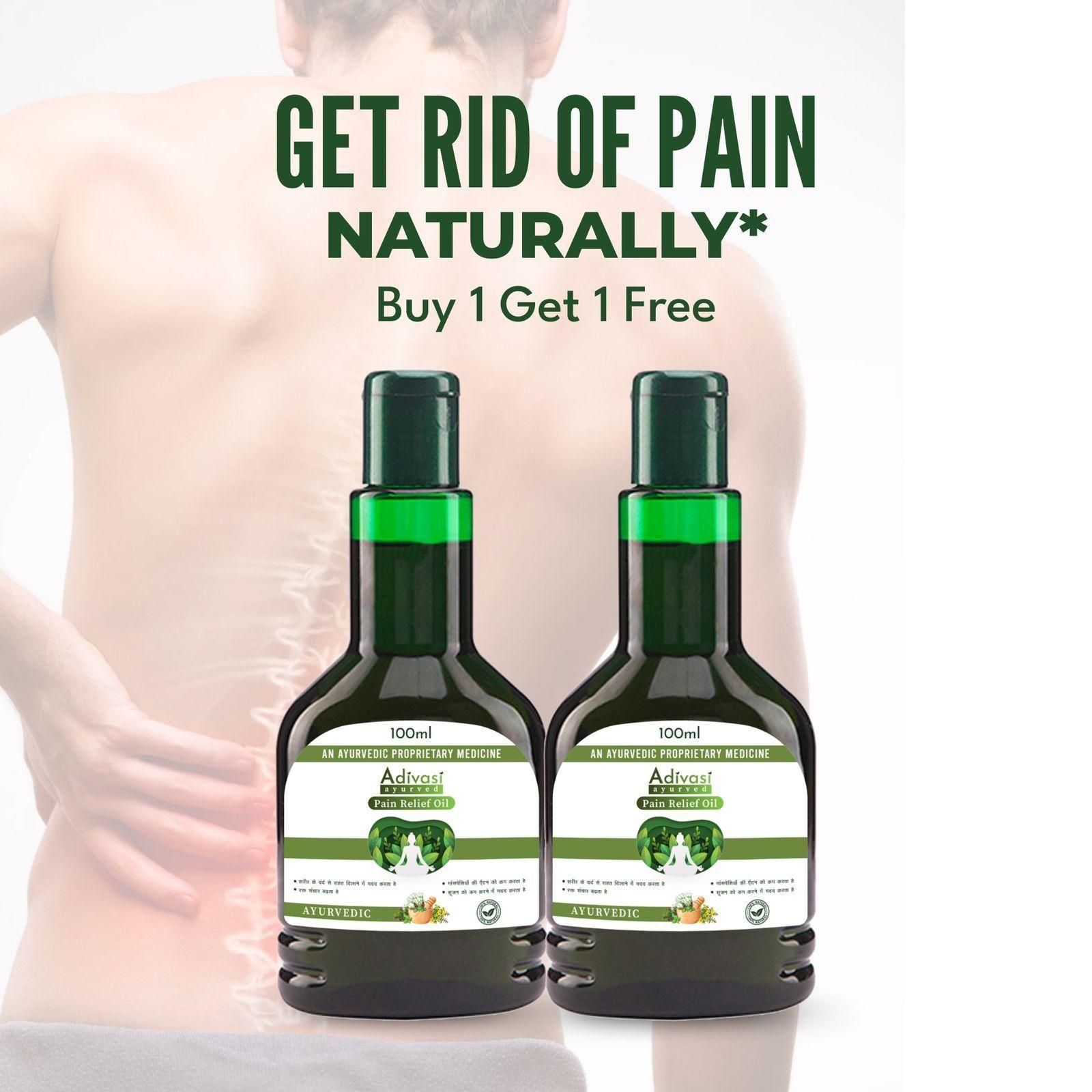 Buy The New Adivasi Ayurved Pain Relief Oil 100ml(Pack Of 2) - BestCart