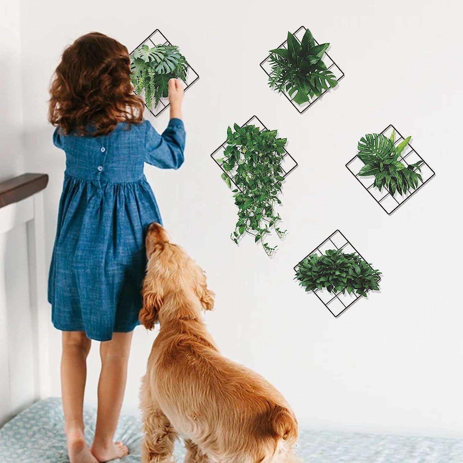 Buy The New Leaves Design Vinyl  Wall Sticker (Set of 5) - BestCart