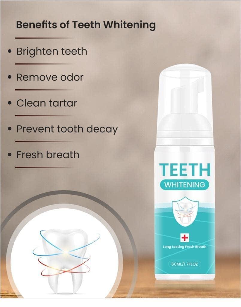 Buy The New Teeth Whitening Foam 60ML (Pack of 1) - BestCart