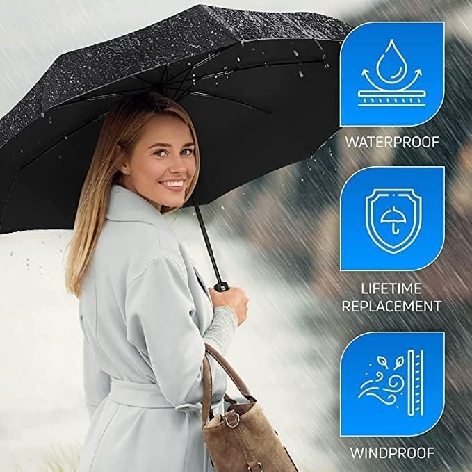 Buy The New Compact Automatic Open Close Lightweight Umbrella - BestCart