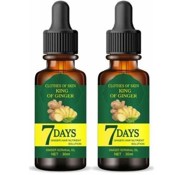 Buy The New Ginger Hair Growth Germinal Oil 30 ML (Pack of 2) - BestCart