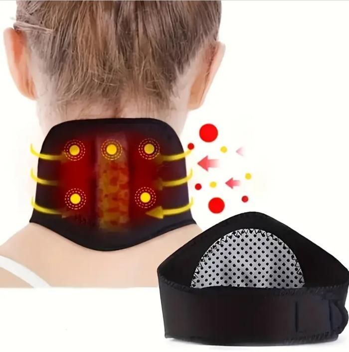 Buy The New Tourmaline Neck Brace Neck Massager Magnetic Neck Support - BestCart