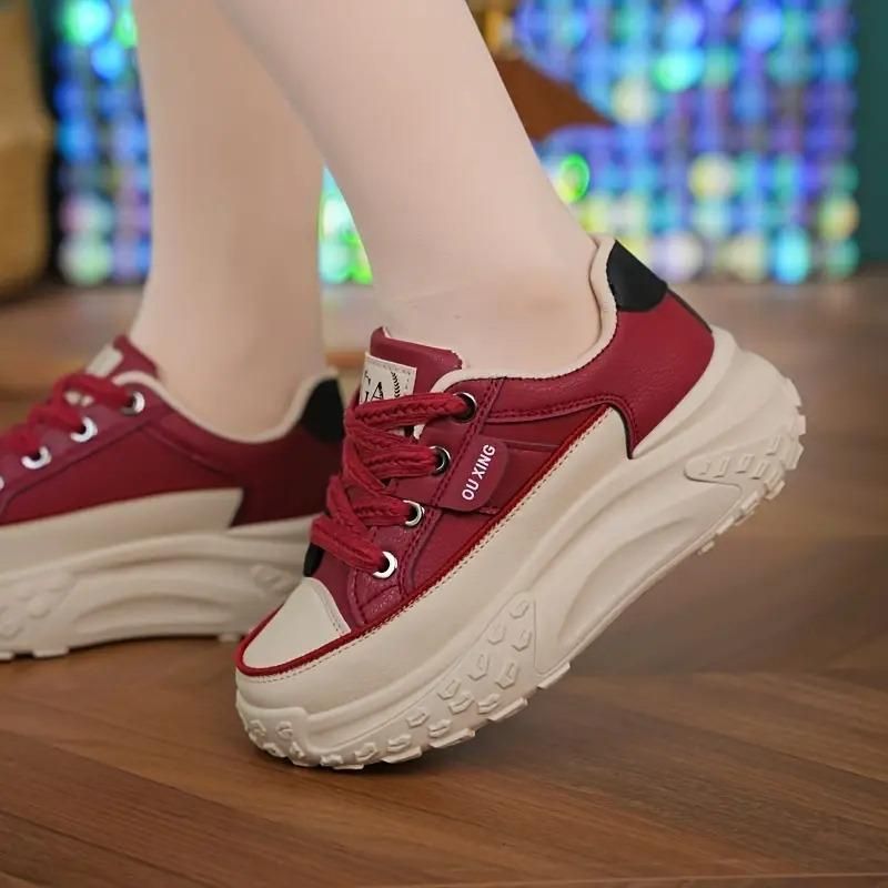 Buy The New Women's Casual Sneaker Shoes Red - BestCart