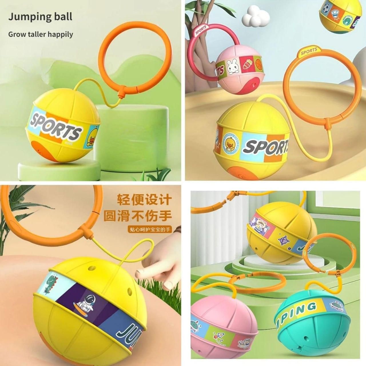 Buy The New Skip Ball, Portable Foldable Colorful Flash Wheel Swing Ball, Kids Toys - BestCart