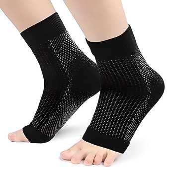 Buy The New Neuropathy Socks for Women and Men for Relief Swollen Feet and Ankles ( Black color ) - BestCart