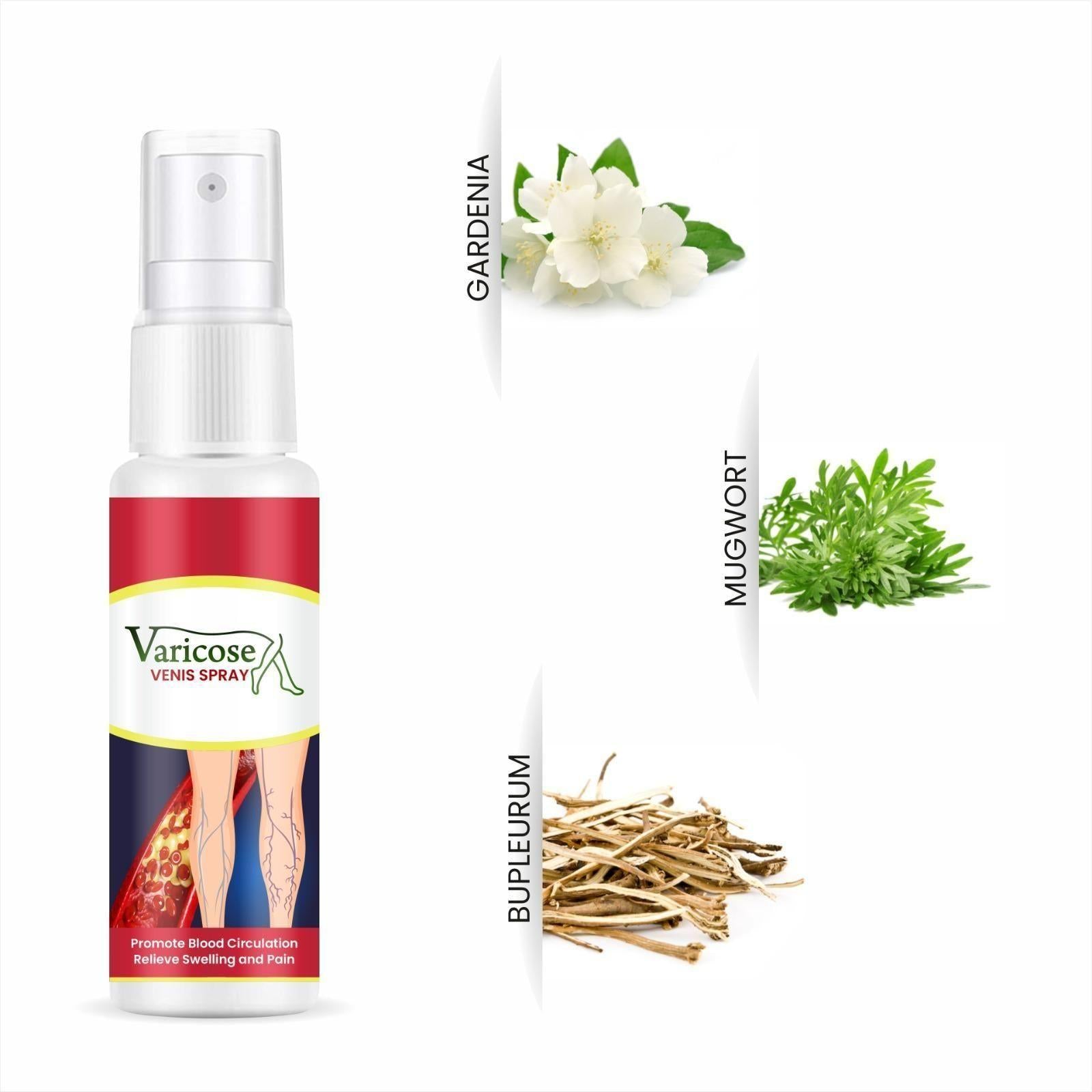 Buy The New Vein Healing Varicose Veins Treatment Spray 50ml (Pack Of 2) - BestCart