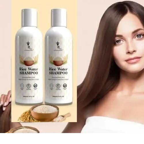 Buy The New Rice Water Hair Shampoo, Paraben and Sulphate Free (Pack of 2) - BestCart