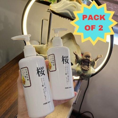 Buy The New Sakura hair growth shampoo (Pack of 2) - BestCart