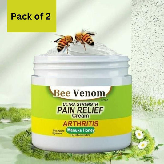 Buy The New Bee Venom Ultra Strength Pain Relief Cream (Pack of 2) - BestCart