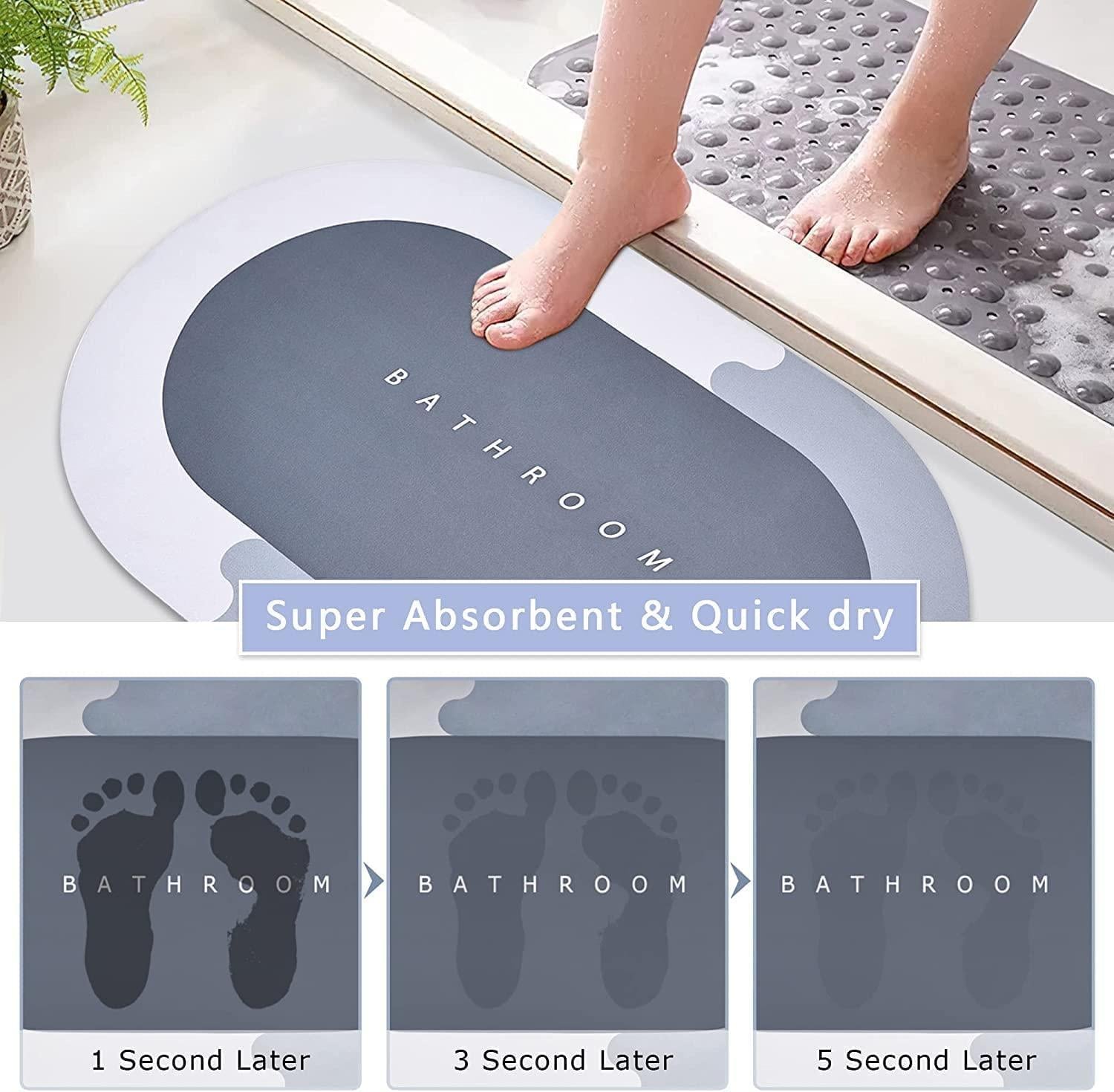 Buy The New Quick Drying Water Soak Bathroom Mat & Water Absorbent Door Mat, Floor Mat, Doormat - BestCart