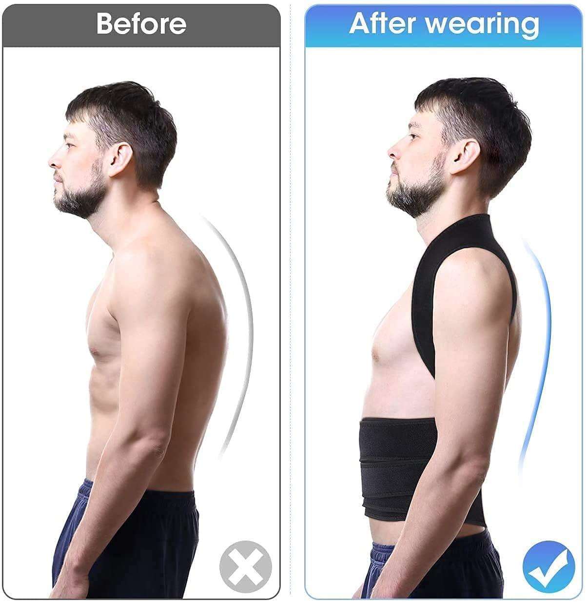 Buy The New Back & Abdomen Support Pain Relief Posture Corrector Belt - BestCart