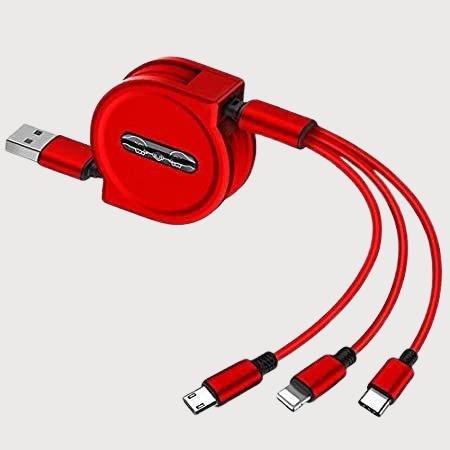 Buy The New Multiple Charging Cable 4Ft/1.2m 3-in-1 USB Charge Cord Compatible - BestCart