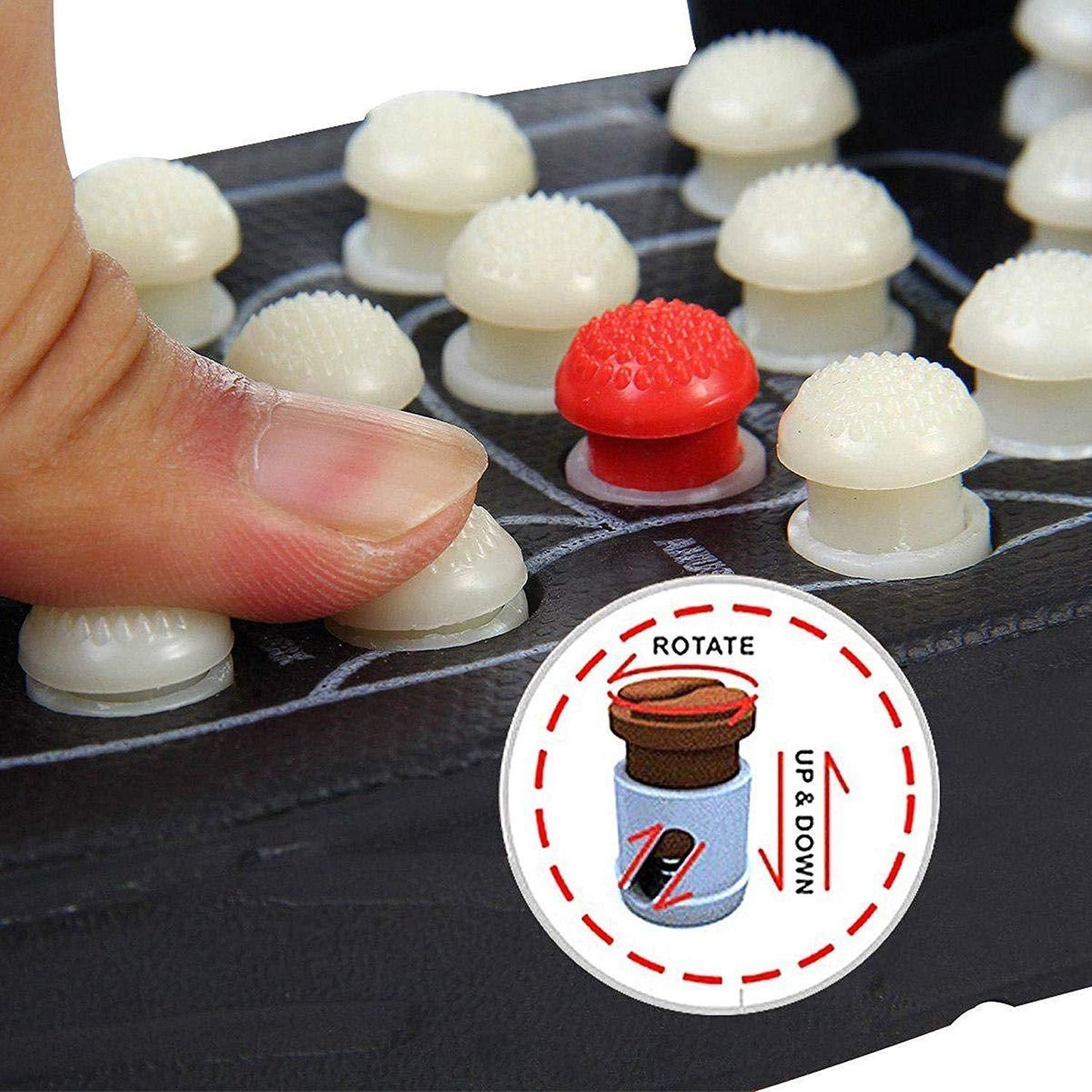 Buy The New Spring Acupressure and Magnetic Therapy Accu Yoga Paduka - BestCart