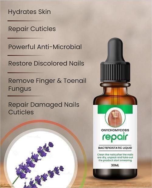 Buy The New 100% Natural Profesional Serum For Nail Strong, Supple and Shaped Nail Care Serum Pack OF 2-30ml - BestCart